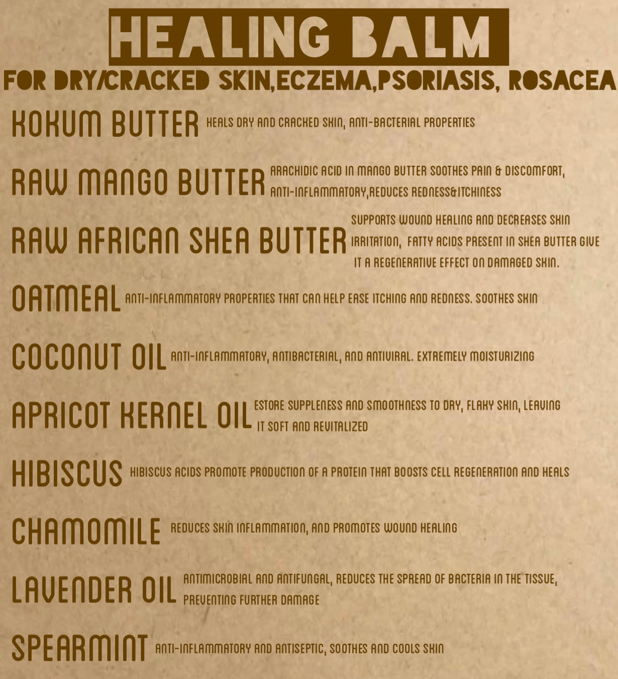 HEALING BALM